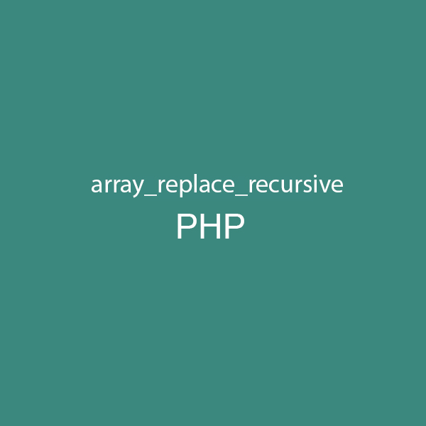 H m Array replace recursive Trong PHP L G Code Tu Tam