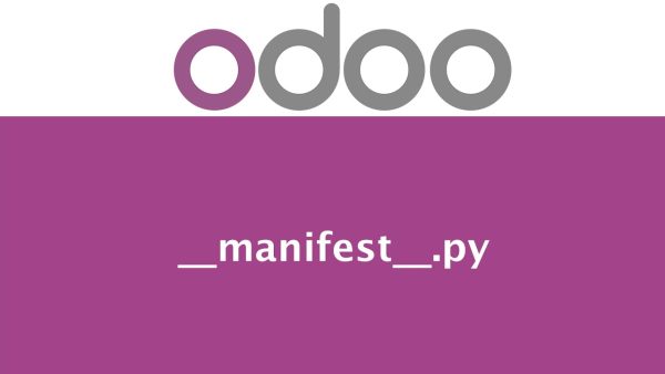 File Manifest trong odoo